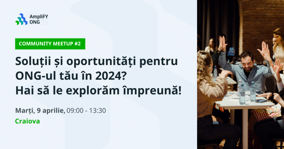 Soluții și oportunități pentru ONG-ul tău în 2024? Hai să le explorăm împreună!