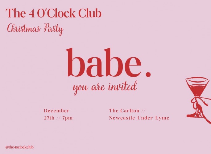 4 o’clock club Xmas party