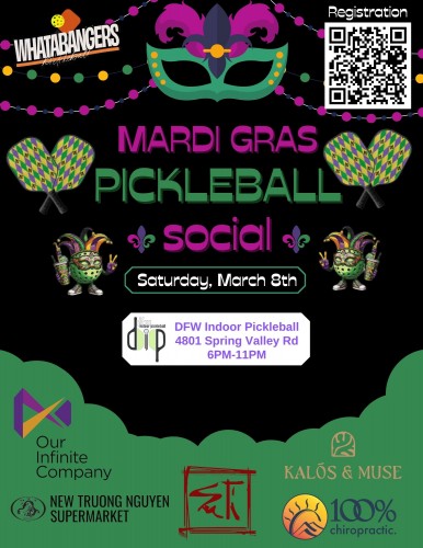 WhataBangers Mardi Gras PB Mixer