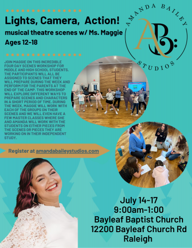 Musical Theatre Scenes Camp