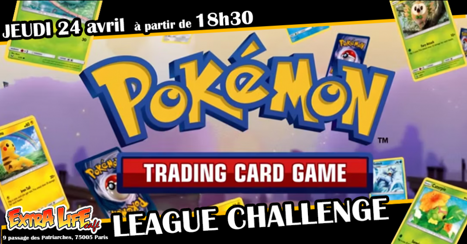 Inscription [ League CHALLENGE ] du JEUDI 24 AVRIL 2025
