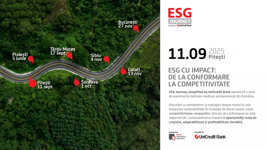 ESG Journey 2025- Pitești, 11 septembrie