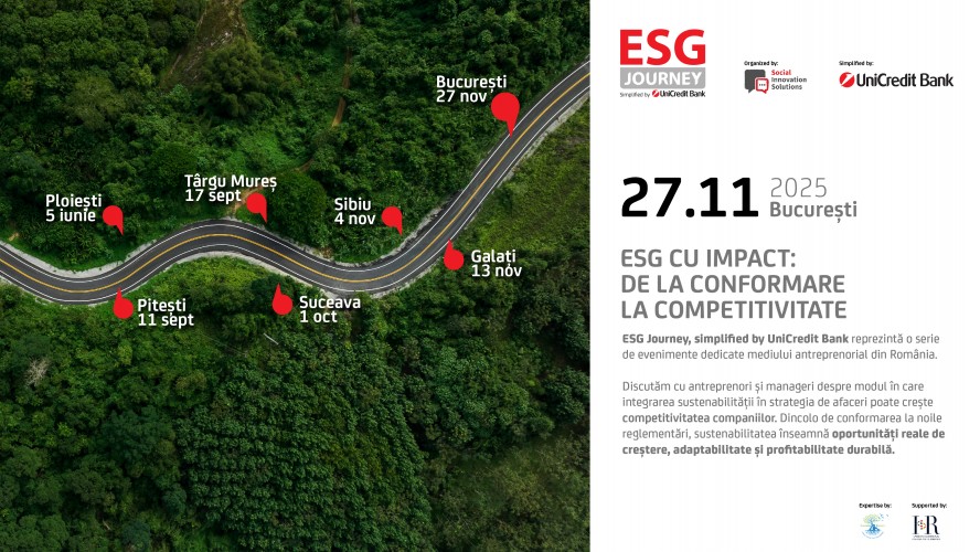 ESG Journey - București, 27 noiembrie