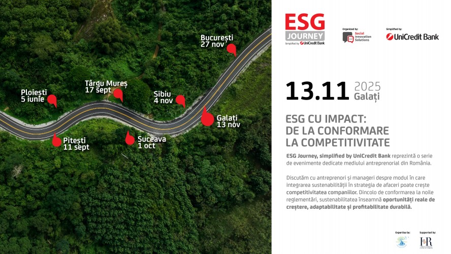 ESG Journey - Galați, 13 noiembrie