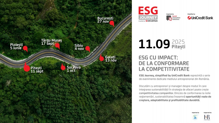 ESG Journey 2025- Pitești, 11 septembrie