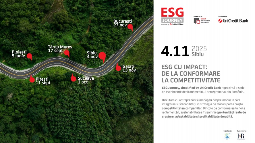 ESG Journey - Sibiu, 4 noiembrie