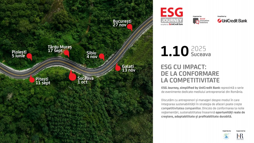 ESG Journey - Suceava, 1 octombrie